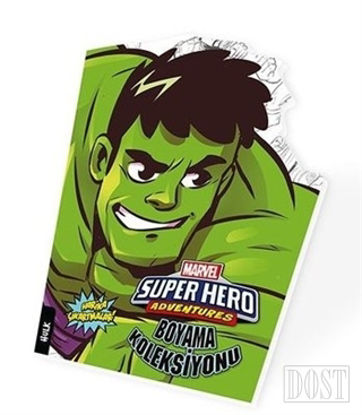 Hulk Marvel S per Kahramanlar Boyama Koleksiyonu